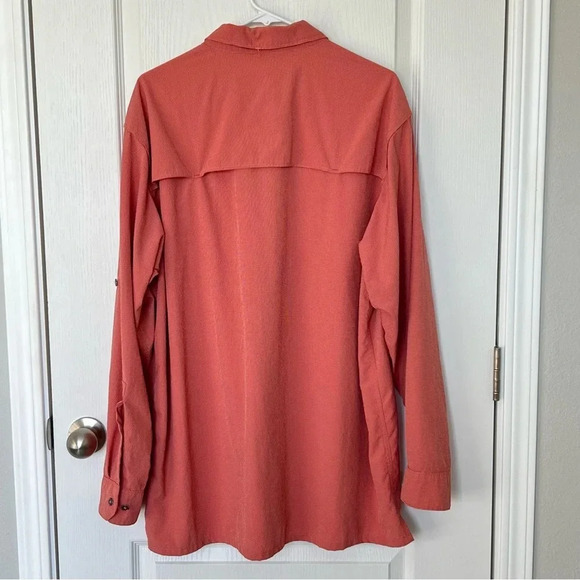 World Wide Sportmans Long Sleeve Button Down Performance Mens Shirt Size XL - Picture 3 of 10